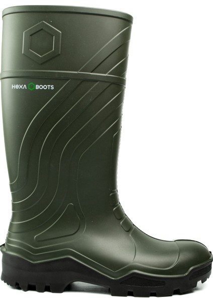 Hexa Boots 9000 Erkek Polyüretan Uzun Çizme Haki fiyatları