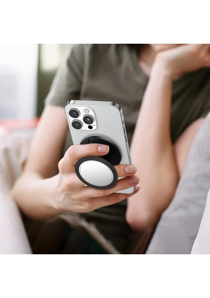 MR-7912 Aynalı Dairesel Manyetik Cep Telefonu Standı fırsatları