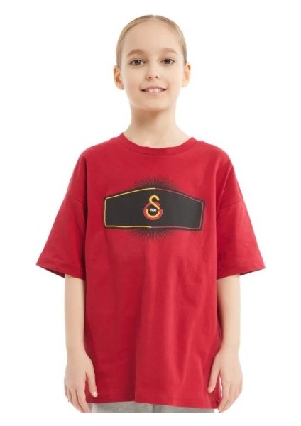 Orijinal Lisanslı Kırmızı Çocuk T-Shirt