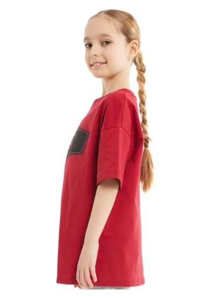 Orijinal Lisanslı Kırmızı Çocuk T-Shirt modelleri