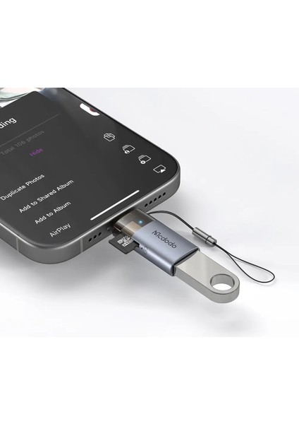 OT-7850 2'si 1 Arada Usb-A To Lightning+ Sd Kart Aktarım Dönüştürücü fiyatları