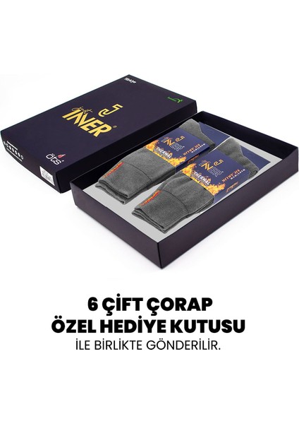 Erkek Çorap 6'lı (Bambu) modelleri