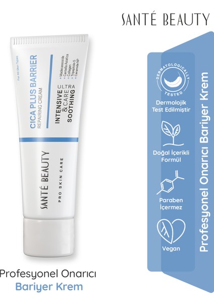 Cica Plus Barrier Bariyer Yoğun Nemlendirici Koruyucu & Onarıcı Yüz Bakım Kremi 50ML