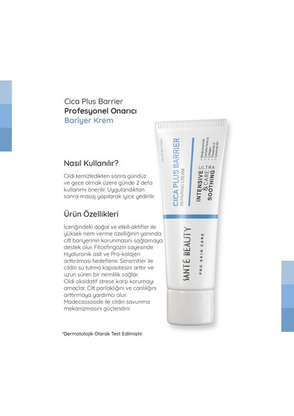 Cica Plus Barrier Bariyer Yoğun Nemlendirici Koruyucu & Onarıcı Yüz Bakım Kremi 50ML fırsatları