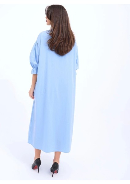 5865 Elbise-Mavi fiyatları