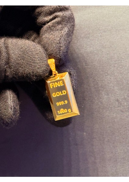 22 Ayar Külçe Model Kolye Ucu 2,5 gram fiyatları