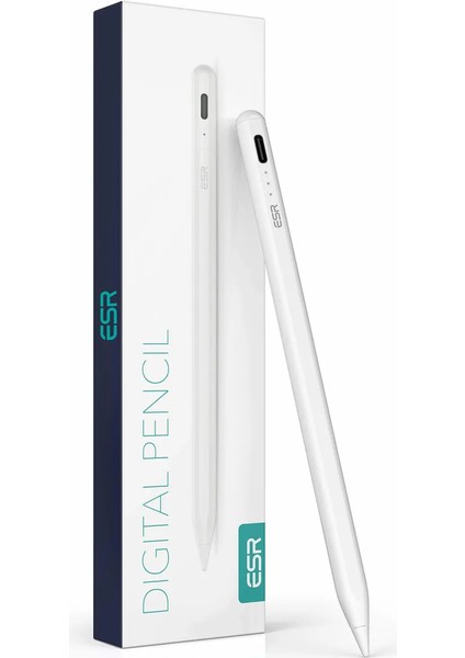 Apple iPad Uyumlu Avuç Içi Reddetmeli Dokunmatik Kalem Beyaz indirimleri