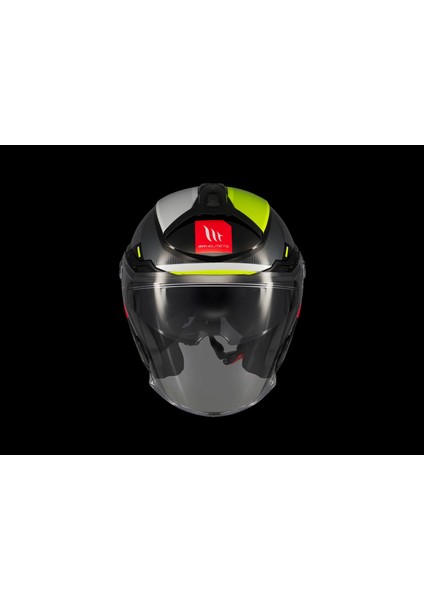 Kask mt Cosmo Sv Silenceb3 Gloss Sarı Gözlüklü modelleri
