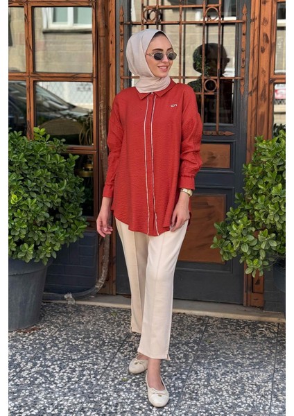 Tunik KY-B25-81047 Kiremit