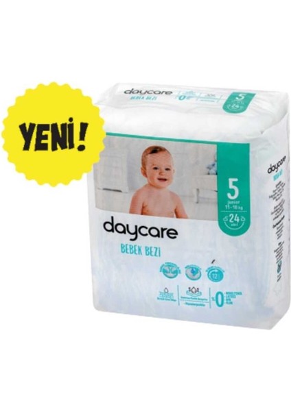 Junior 5 Numara 11-18 kg Bebek Bezi 3X24 72 Adet fiyatları