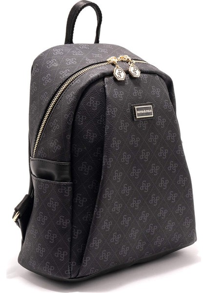 Kadın 926-45721 Sılver Polo Sırt Çantası M178 Siyah-Mat Siyah fiyatları