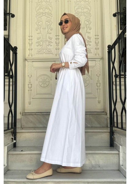 Elbise KA-B25-23036 Beyaz fiyatları