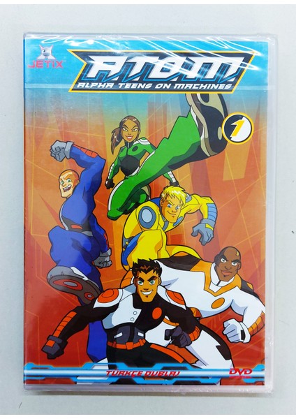 Atom ( Action Man ) Vol.1 DVD Çizgi Film