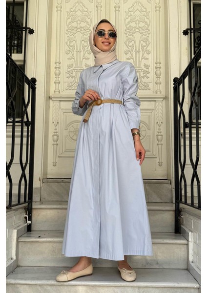 Elbise KA-B25-23036 Mavi