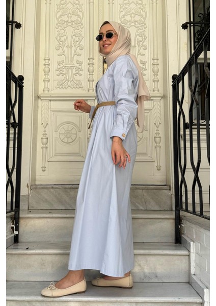 Elbise KA-B25-23036 Mavi fiyatları