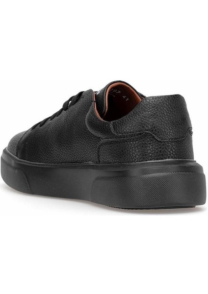 Tommy Siyah Erkek Deri Sneaker fırsatları