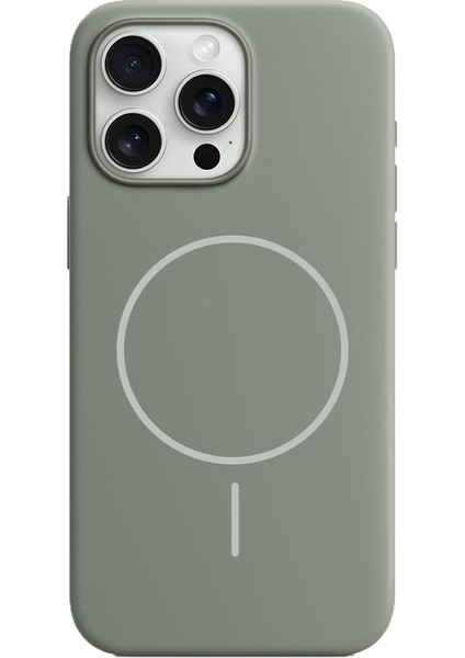 Magsense IPHONE 15 Pro Max Titanyum Gri Kapak