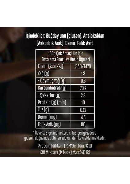 Çok Amaçlı Un 1000 G E fiyatları