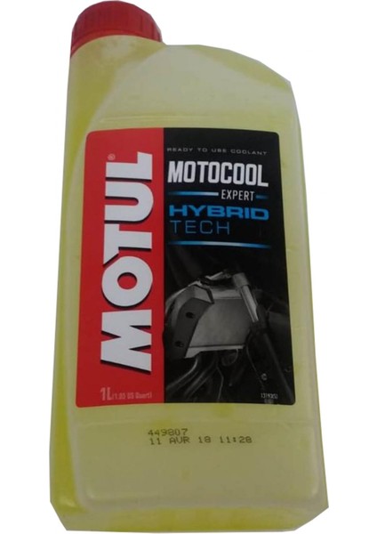 RADYATÖR SOĞUTMA SIVISI -37 C 1LT MOTOCOOL EXPERT