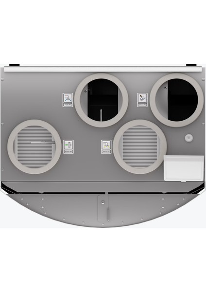 Save VTR 150/K L Konut Tipi Isı Geri Kazanımlı Havalandırma Cihazı 150M³/H 1kw fiyatları
