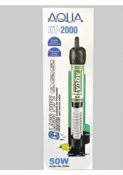Aqua 50 Watt Akvaryum Isıtıcısı