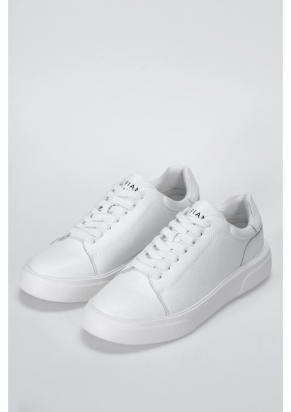 Tommy Beyaz Erkek Deri Sneaker modelleri