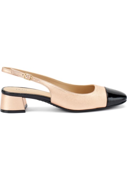 Kadın Topuklu/ Stiletto 92I0 Frau Bergwash Nerochampagne