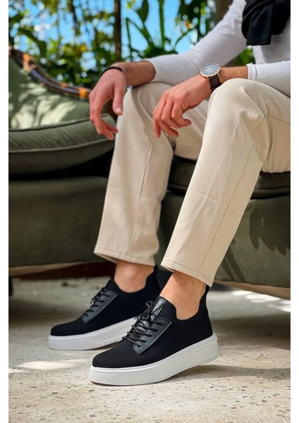 BR-116 Benorra Siyah Triko Bağcıklı Günlük Erkek Ayakkabı fiyatları