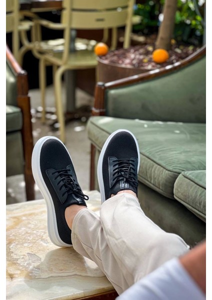 BR-116 Benorra Siyah Triko Bağcıklı Günlük Erkek Ayakkabı fırsatları