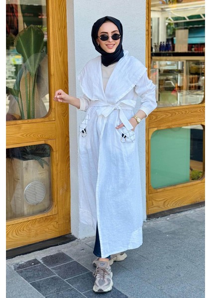 Keten Kap 37401 Beyaz