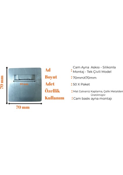 Uv Baskı Cam Ayna Mdf Askısı - Silikonla Bant Yapışkanla Montaj 1li fiyatları