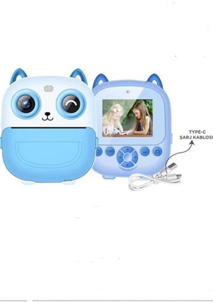 Dijital Video Fotoğraf App Destekli Çocuk Kamerası Termal Resim Kağıt Baskılı Yazıcı fiyatları