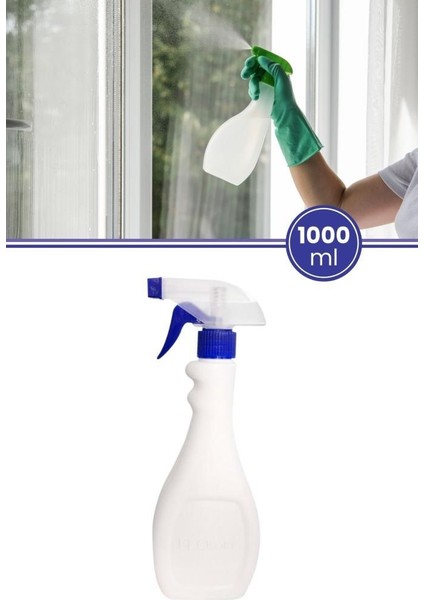 Tigerli Sıvı Püskürtücü 1000 Ml, Fısfıs Spreyli Yağ Sirke Su Püskürtme Sulama Cam Temizlik Şişesi