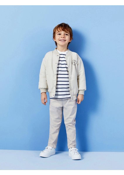 Lcw Kids Bej Basic Erkek Bebek Pantolon