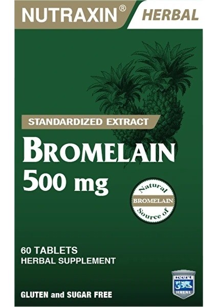 Bromelain 500 mg 60 Tablet 10 Adet fırsatları
