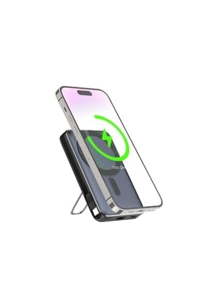 10.000 Mah 15W Standlı Wıreless Powerbank Mavi Pb-90 fiyatları