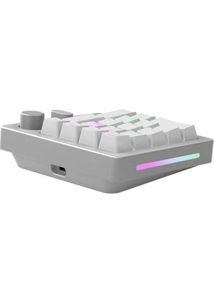 Gmmk Kablosuz Numpad - Fox Switches, Gri/beyaz modelleri