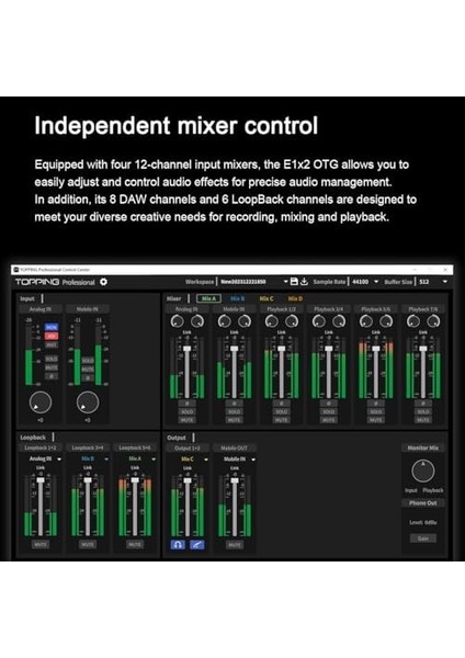 Professional E1X2 Otg | White Yüksek Kalite Usb-C Ses Kartı: 1-Giriş/2-Çıkış 24BIT/192KHZ, 8...600OHM Arası Kulaklıklara Kadar Kullanılabilir. (Pc/mac/ios/android) fiyatları