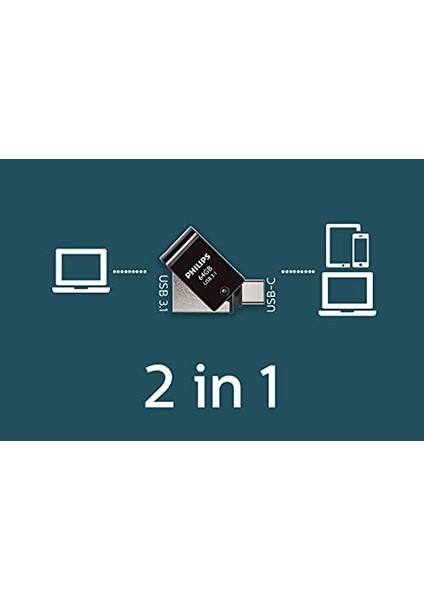 64GB Otg Dual Drive Type-C ve USB Flash Bellek modelleri
