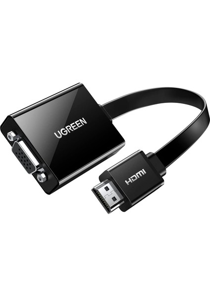 HDMI VGA Adaptörü 1080P Hdtv, Pc Dizüstü Bilgisayar, Chromebook, Raspberry Pi, MacBook Için Desteklenir