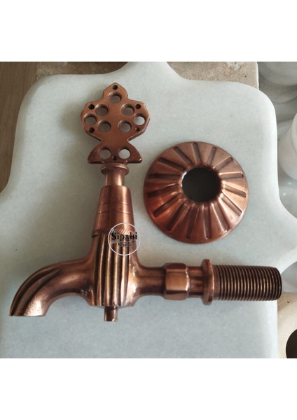 Eskitme Bronz Osmanlı Musluk