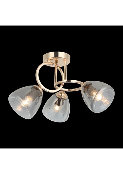 Mostela 3 Lu Altın Plafonyer 3XE27