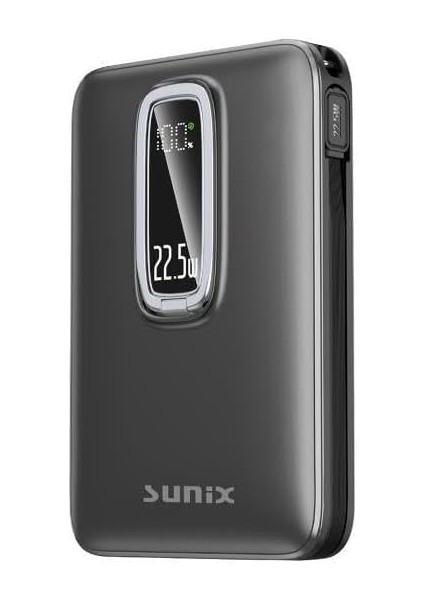 10.000 Mah 15W Standlı Wıreless Powerbank Siyah Pb-90