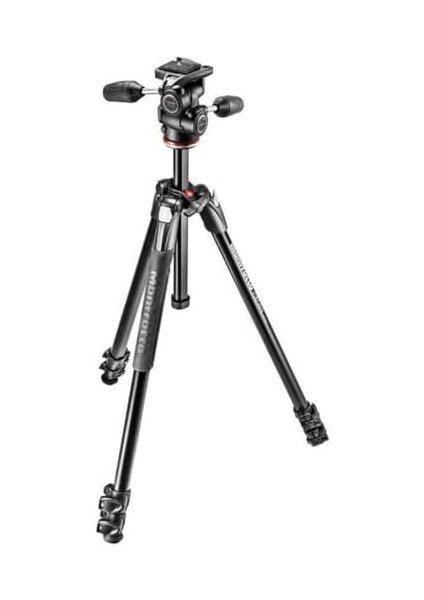 290 Xtra 3 Bölmeli Alüminyum Tripod 804 3 Yönlü Pan ve Tilt Başlığı ile fiyatları