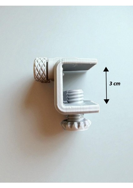 3D Baskı Masa Kablo Tutucu – Tekli & Üçlü | 3 cm ve 4 cm Masa Kenarı Uyumlu fırsatları