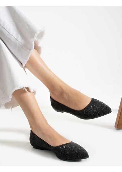 Taşlı Kauçuk Taban Babet 331-1454 Kadın Babet fiyatları