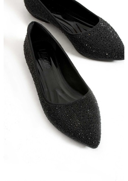 Taşlı Kauçuk Taban Babet 331-1454 Kadın Babet fırsatları