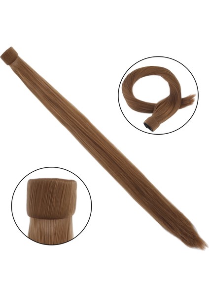 Fiber Sentetik Sihirli At Kuyruğu - Açık Kumral