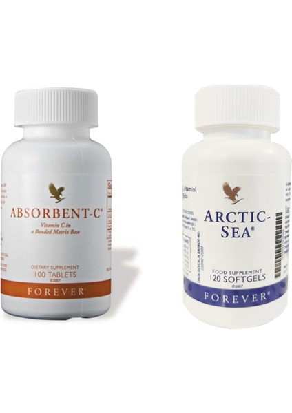 Absorbent-C / Arctic-Sea Omega 3 Forever Living