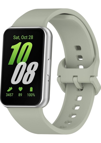 Samsung Galaxy Fit3 SM-R390 Için Renkli Silikon Kayış (Yurt Dışından)